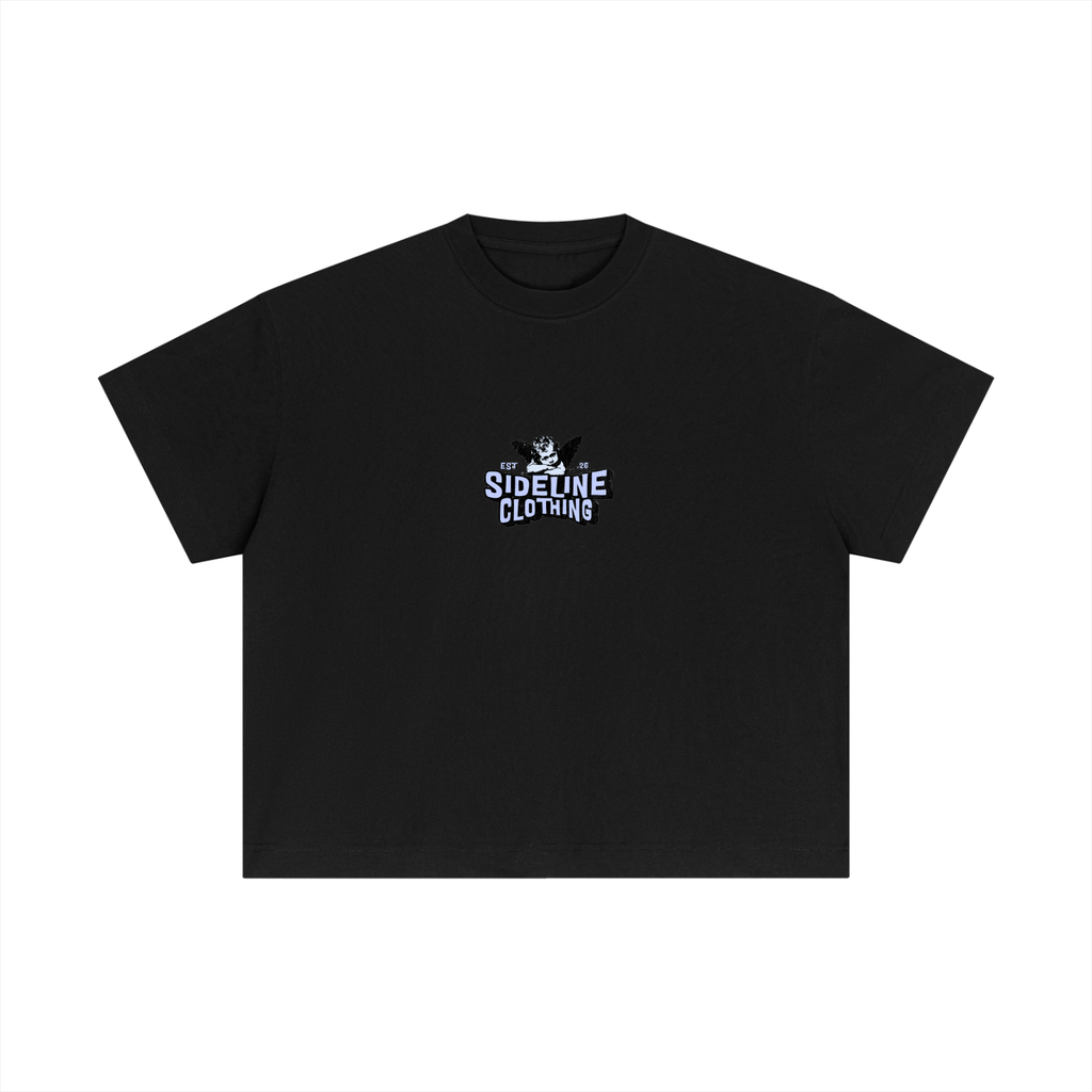 Sideline Womens Cropped Cherub Tee